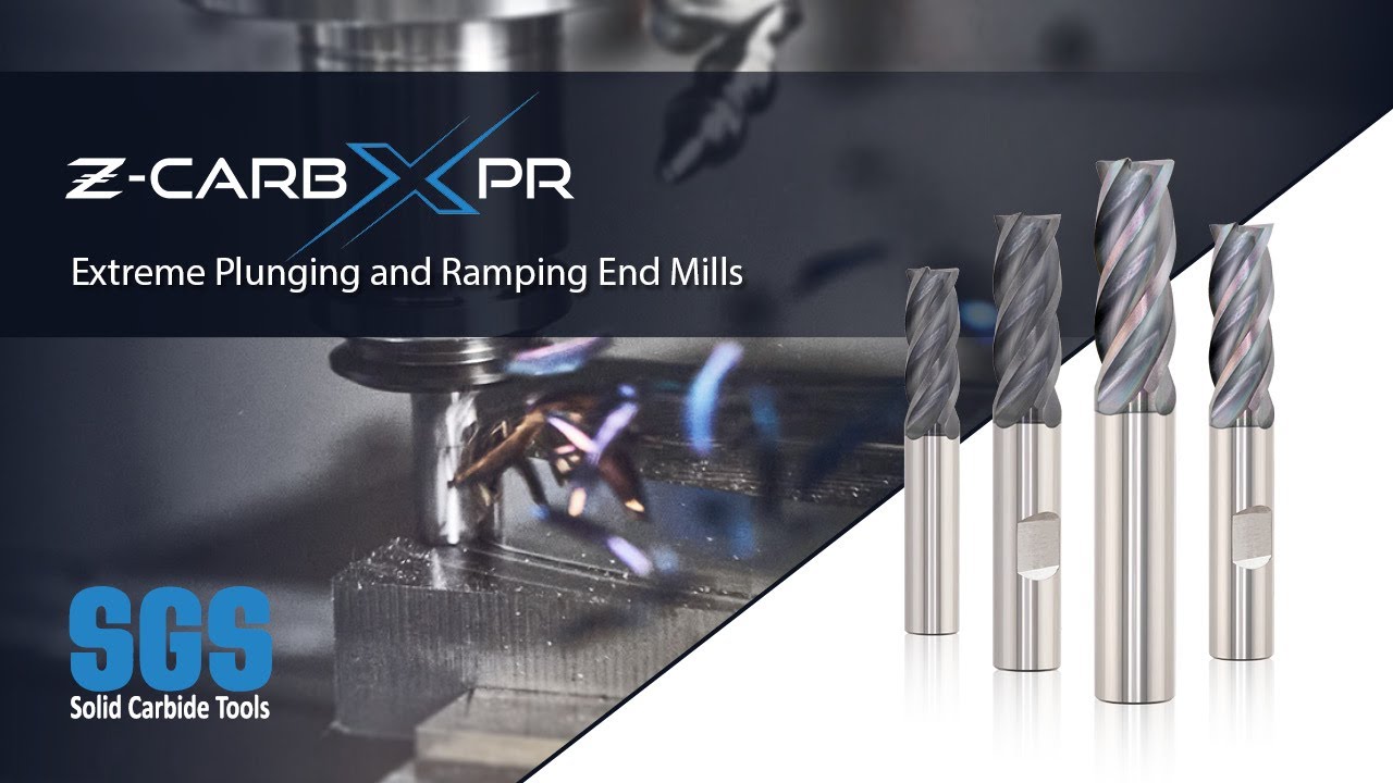 One Tool, Many Applications - Plunging, Ramping and More | Announcing the New Z-Carb XPR End Mill