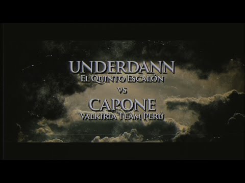 UNDERDANN (Arg) vs CAPONE (Per) - ROUND 3 * Secretos de Sócrates Arg * OFICIAL
