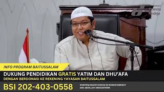 Download lagu FOR YOU WHO ARE SAD - USTADZ DR FIRANDA ANDIRJA MA mp3