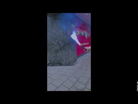 Gender Reveal Fakkel Blauw 28cm