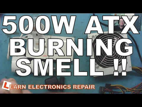LER 047 ATX 600W PSU Repair Tutorial How does the power supply circuit work How to repair ATX