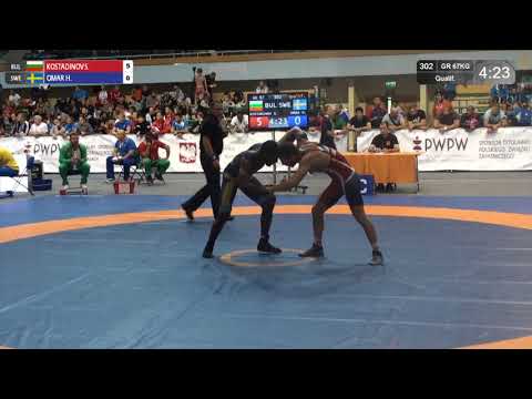 Qual. GR - 67 kg: S. KOSTADINOV (BUL) v. H. OMAR (SWE)