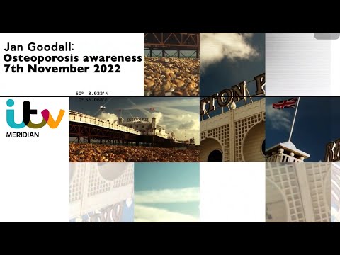 Osteoporosis awareness - ITV Meridian West 6pm News 03-11-22