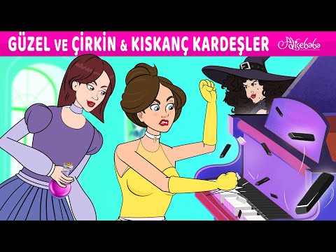 Güzel ve Çirkin - Kıskanç Kız Kardeşler | Adisebaba Masallar