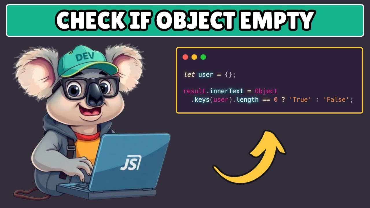 How to Check if an Object is Empty in Javascript
