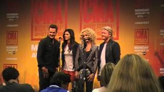 Little Big Town, CMA Fest 2013 Press Conference