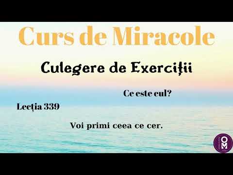 Curs de Miracole - Lecția 339