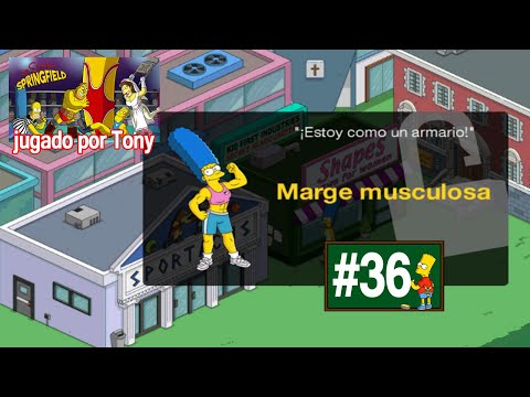 Los Simpson Springfield "LuchaLibre'20: Capítulo 36- Marge musculosa" por Tony