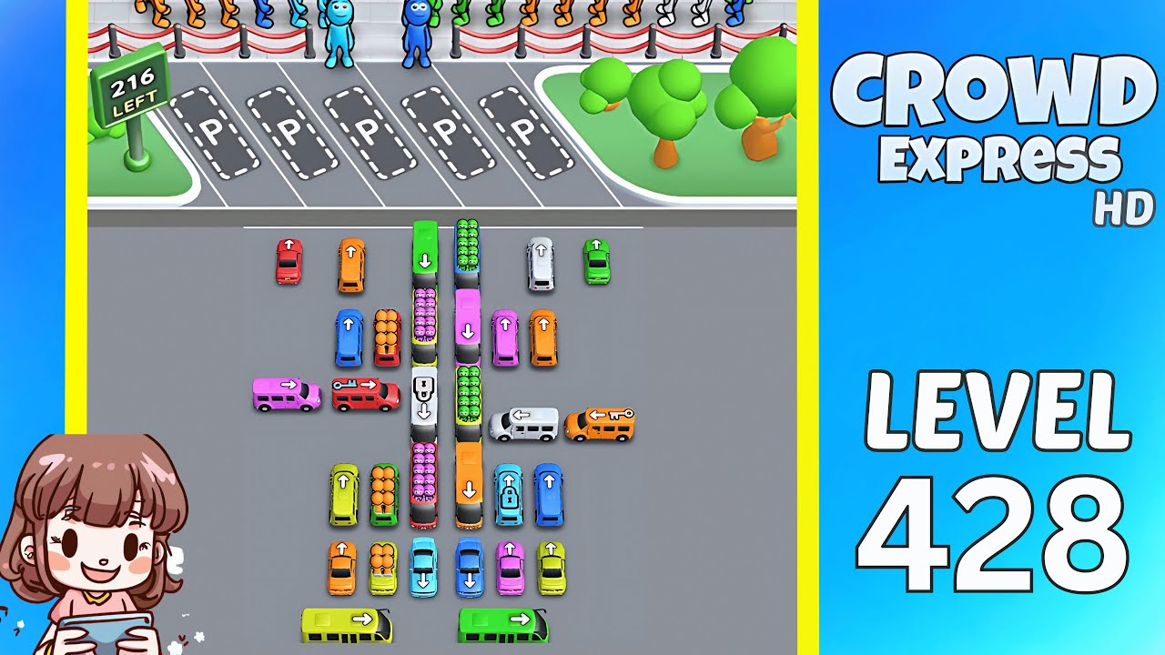 Crowd Express Level 428 Solution Walkthrough