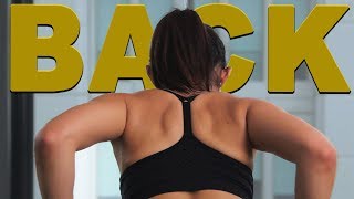 How to Burn Back Fat &amp; Bra Bulge | 4 Best Exercises | Joanna Soh