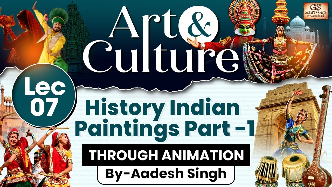 Video tutorial on Indian folk art forms and traditions