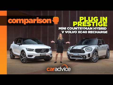 2021 Mini Countryman Hybrid v Volvo XC40 Recharge | Plug-in Hybrid Comparison | CarAdvice