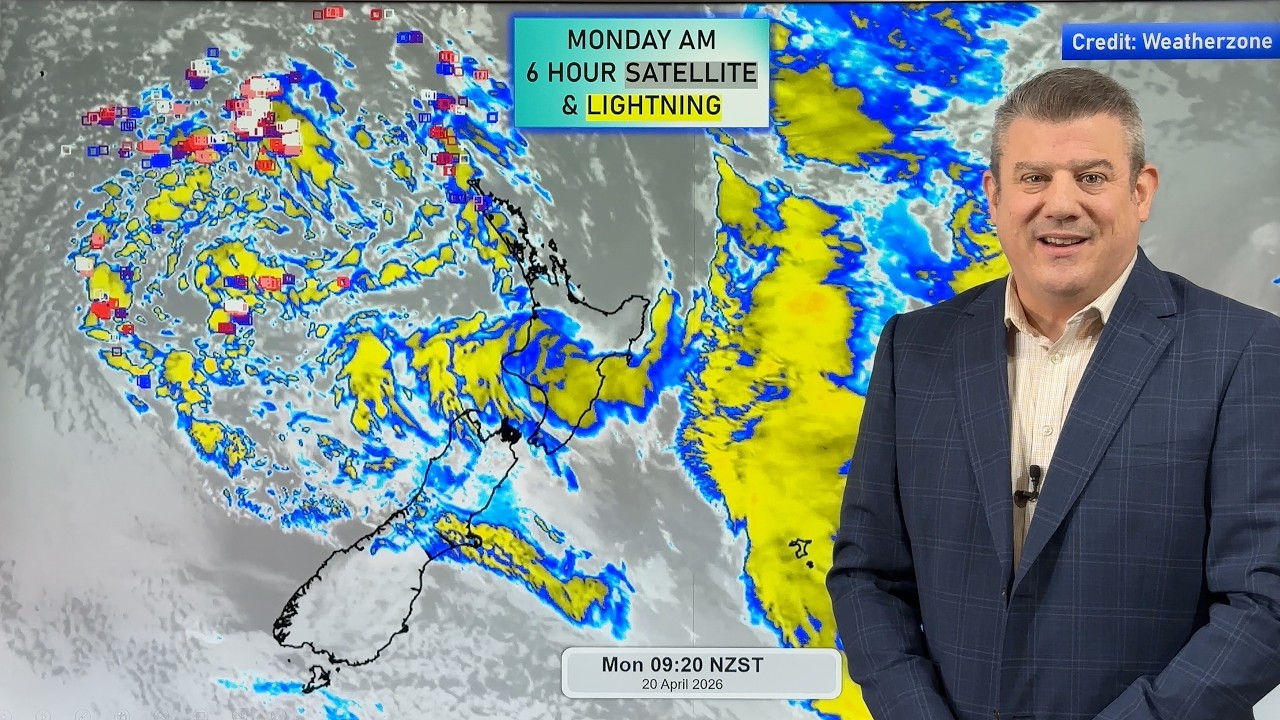NZ: Heavy rain, gales, thunderstorms for some - but high pressure is tracking back this week