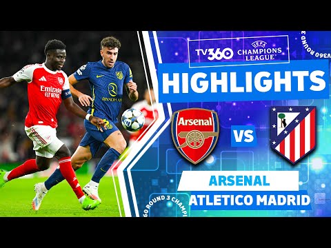 ARSENAL VS ATLETICO MADRID HIGHLIGHTS & ALL GOALS 2025 | EUFA CHAMPIONS LEAGUE 25/26 | UCL 25/26