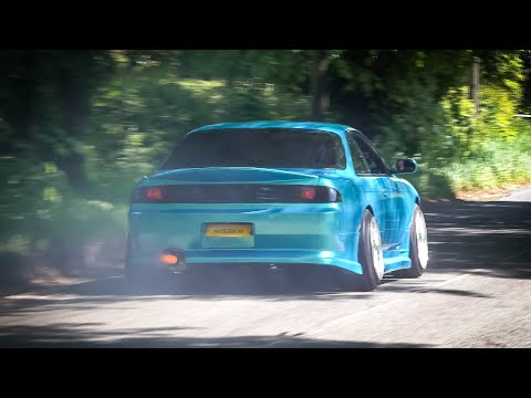 Modified Cars Leaving Car Show - GT Tuners Club May 2022