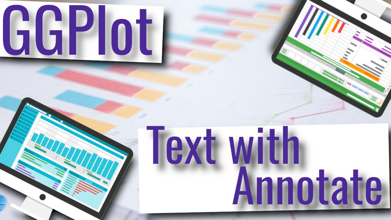 GGPlot - Text on your plot with function annotate