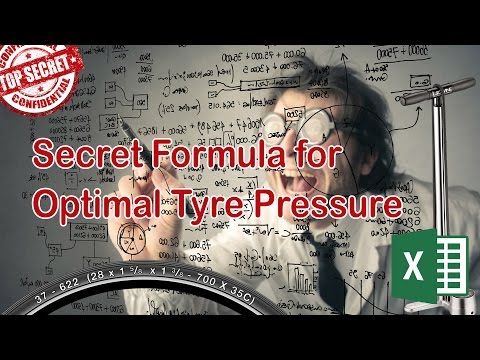 Bike tyre pressure science! What is optimal for Road TT Tri Cx MTB