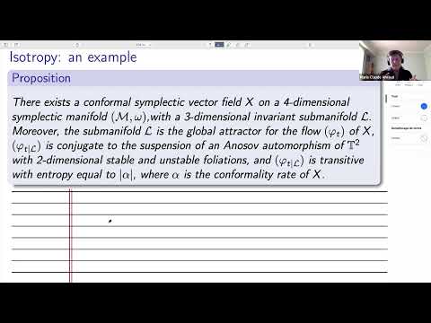 Invariant submanifolds for conformal dynamics - Marie-Claude Arnaud