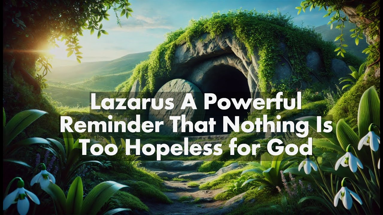 Lazarus: A Powerful Reminder That Nothing Is Too Hopeless for God