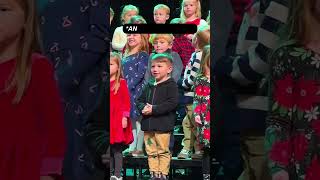 Boy finally finds his mom in the audience❤️‍🩹