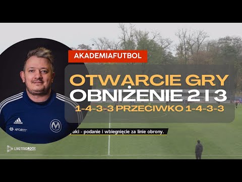 #podcast Otwarcie gry 1-4-3-3 przeciwko 1-4-3-3 - obniżenie 2 i 3