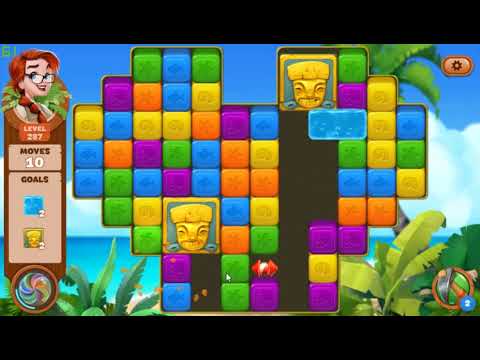 Lost Island Blast Adventure level 287