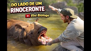 DO LADO DO RINOCERONTE INDIANO E PESAGEM DE JIBOIA NO ANIMALIA PARK! | VINI BIÓLOGO