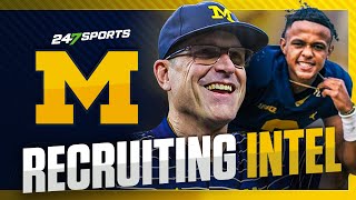 5-star QB Jadyn Davis is trying to recruit BIG NAMES to Michigan 🏈 | Jim Harbaugh, Wolverines
