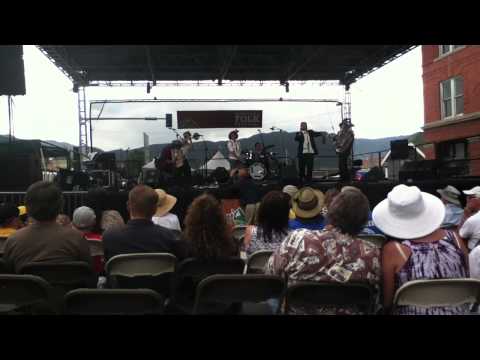 Frank London's Klezmer brass all-stars live at the Montana Folk Festival in Butte, Montana