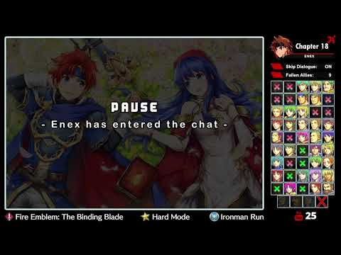 [Stream #354] Fire Emblem: The Binding Blade ~ Hard Mode (Ironman) [PART 4]