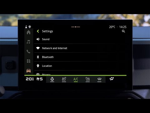 Novo Dacia Duster - Definições do sistema