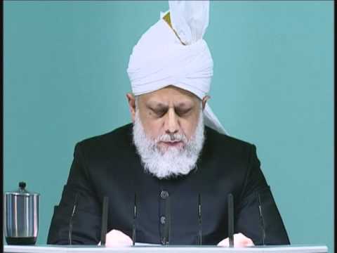 Friday Sermon: 5th November 2010 - Part 1 (Urdu)