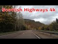 Driving from Edinburgh to Aberdeen 4k.