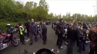 preview picture of video 'Bike4Life Fest Rideout 27th April 2014'