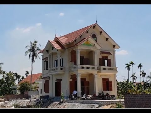 Nhà 2 Tầng Mái Thái Đẹp  Ở Vùng Nông Thôn Việt Nam | Nhà Đẹp Green