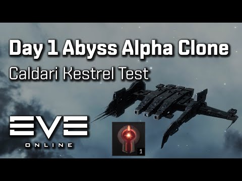 EVE Online - Day 1 Alpha Kestrel Test