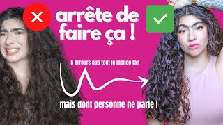 ces 5 gestes qui font des boucles mal définies