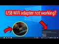 USB Wifi Adapter Not Working Windows 10 Desktop And Laptop