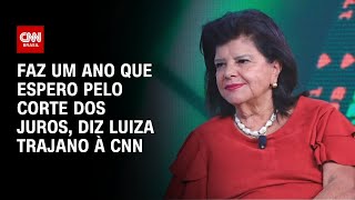 Vídeo: Luiza Trajano à CNN: Faz um ano que espero pelo corte dos juros | CNN PRIME TIME