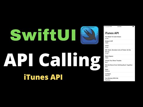 API calling in SwiftUI | iTunes API | Parsing JSON | List  #swiftui #ios #xcode #apicallinginswiftui