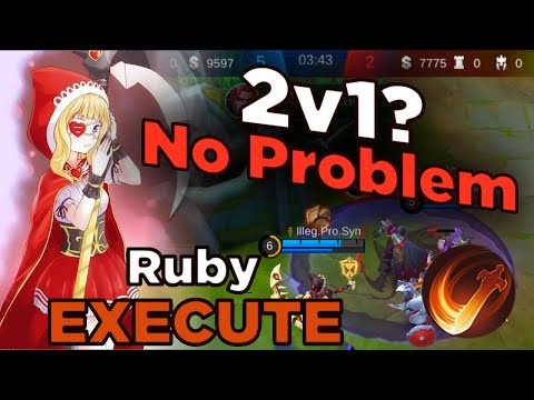 RUBY EXECUTE EXP LANE | Mobile Legends Bang Bang 2020