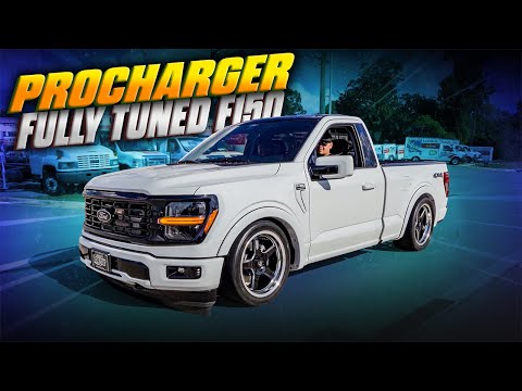2024 F150 mit dem Procharger-Kit endlich fertig 🚀🔥 Verrückter Sound 😱