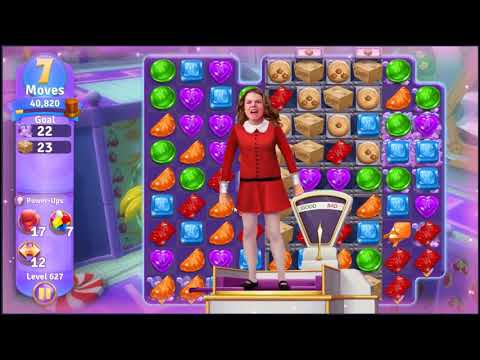 Wonka's World of Candy Level 627 - NO BOOSTERS + FULL STORY 🍫 | SKILLGAMING ✔️