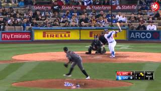 Marcador:Dodgers vencen a Arizona y se mantiene con una buena ofensiva.