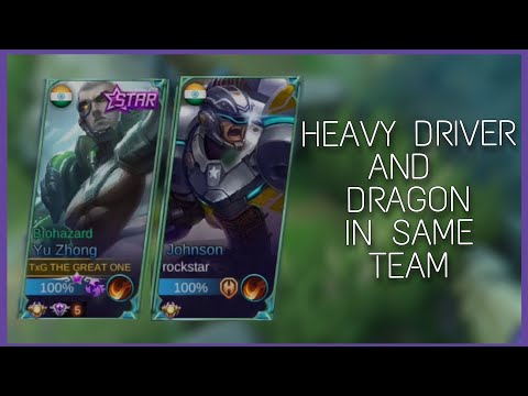 MY YU ZHONG TEAMED UP WITH HEAVY DRIVER JOHNSON IN RANKED AND THIS HAPPENED..| YU ZHONG GAMEPLAY
