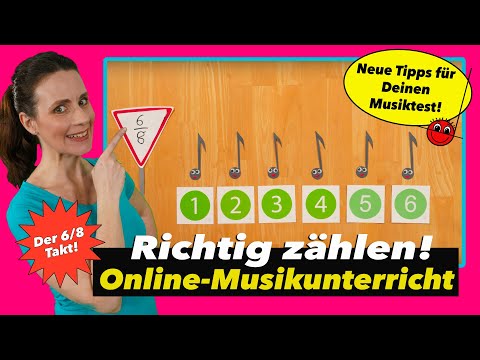 Spielend Noten lernen | Notenwerte im 6/8 Takt | Takte auffüllen | Musikunterricht | Floh im Ohr TV