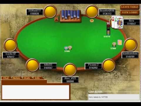Hand of the Week 2, Part I - AJ in SB with 20 BBs (Preflop)