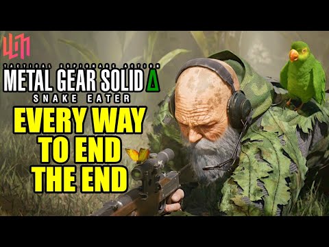 EVERY WAY to Defeat The End in MGS Delta