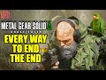 EVERY WAY to Defeat The End in MGS Delta