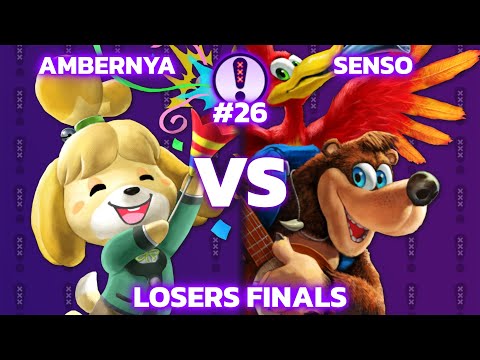 LGS: The Sidequest 26 - Ambernya VS Senso - Losers Finals - SSBU